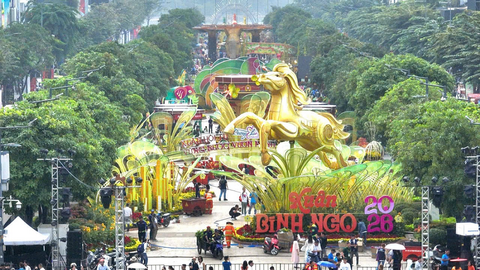 Ngành du lịch cả nước đón khoảng 14 triệu lượt khách trong kỳ nghỉ Tết Nguyên đán Bính Ngọ