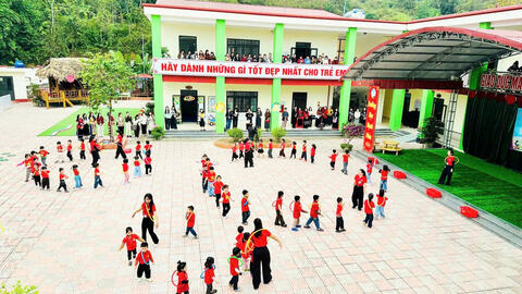 Chuẩn bị nền tảng, tâm thế cho trẻ Mầm non vùng dân tộc thiểu số