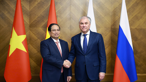 Chủ tịch Duma Quốc gia Nga: Hết sức ủng hộ thỏa thuận xây dựng nhà máy điện hạt nhân Ninh Thuận 1