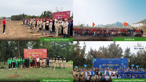 Tập đoàn BRG trồng gần 1,1 triệu cây xanh trên toàn quốc