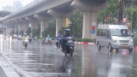 Thời tiết ngày 17/4: Nhiều nơi mưa dông, đề phòng lốc sét, mưa đá