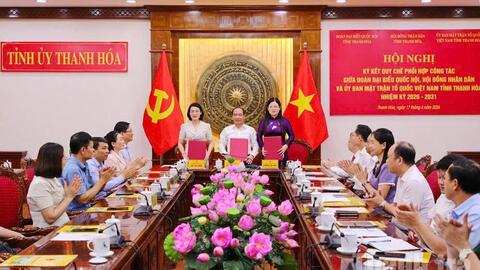 MTTQ phát huy vai trò trong phối hợp giữa Đoàn ĐBQH và HĐND tỉnh Thanh Hóa