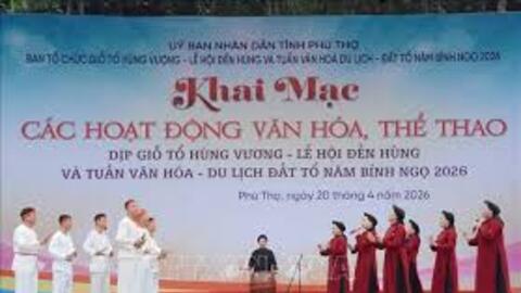 Mở màn Tuần Văn hóa – Du lịch Đất Tổ 2026 với nhiều hoạt động đặc sắc