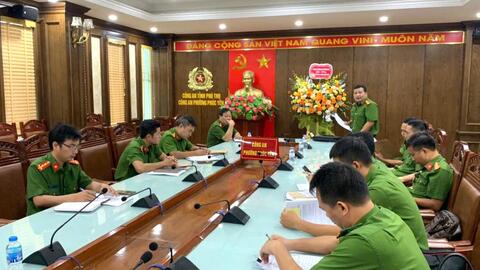 Công an Phú Thọ: 100% tin báo được thụ lý, giải quyết trên 90% vụ việc