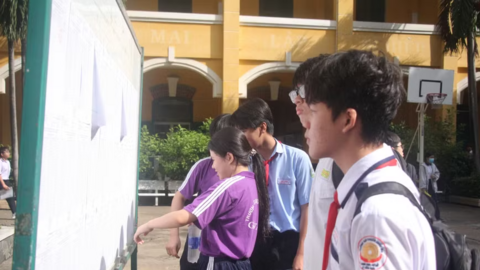 17h chiều nay (28/4) là hạn cuối để học sinh TPHCM đăng ký nguyện vào lớp 10