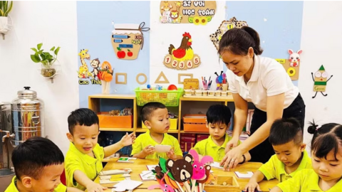 Phổ cập trẻ 3 - 5 tuổi: Chủ động từ cơ sở, đi vào chiều sâu