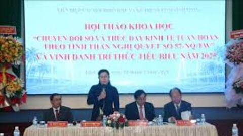Đẩy mạnh chuyển đổi số, thúc đẩy kinh tế tuần hoàn