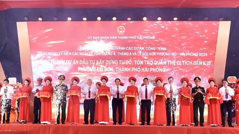 Hải Phòng khởi công, khánh thành 14 dự án, công trình