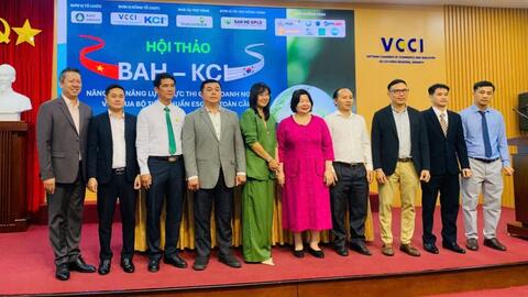 BAH Group và KCI Hàn Quốc tăng cường chuẩn hóa ISO-ESG cho doanh nghiệp Việt Nam