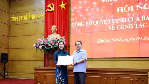 Quảng Ninh: Bà Nguyễn Thị Hạnh giữ chức Trưởng Ban Tuyên giáo và Dân vận Tỉnh ủy