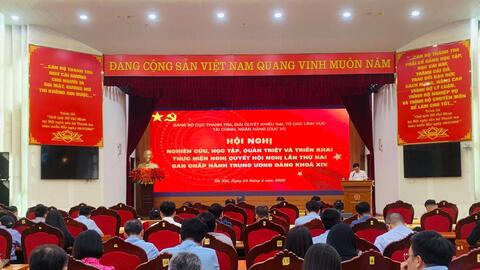Cục VI: Phấn đấu 100% văn bản ban hành và báo cáo định kỳ được thực hiện qua môi trường mạng