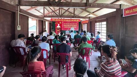 Xã biên giới Trường Sơn: Điểm sáng trong công tác giải quyết đơn thư, giữ vững ổn định địa bàn
