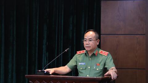 Công an Hà Nội: Công bố các quyết định về công tác cán bộ