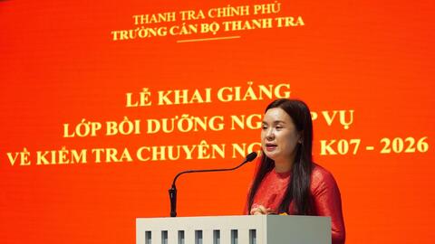 Gần 120 học viên tham gia lớp bồi dưỡng nghiệp vụ kiểm tra chuyên ngành tại TPHCM