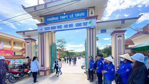 Quảng Trị lập tổ công tác đặc biệt làm rõ phản ánh tiêu cực tại Điểm thi THPT Lê Trực