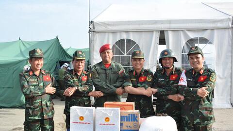 Khép lại sứ mệnh nhân đạo tại Venezuela, đoàn cứu hộ Việt Nam trở về nước