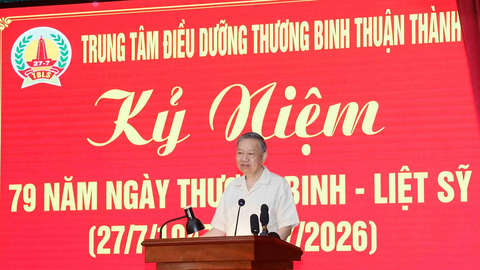 Tổng Bí thư, Chủ tịch nước: Tiếp tục rà soát, giải quyết đầy đủ chính sách đối với người có công và thân nhân