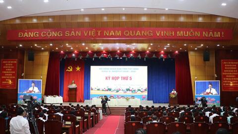 Tây Ninh: Khai mạc kỳ họp thứ 5, HĐND tỉnh khóa XI