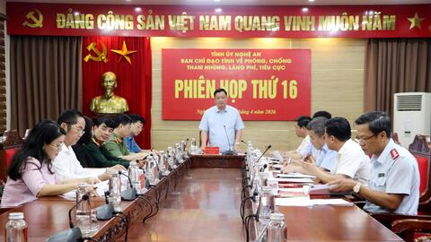 Nghệ An: Đồng bộ nhiều giải pháp, nâng cao hiệu quả phòng, chống tham nhũng, tiêu cực
