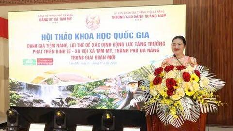 Đà Nẵng khơi thông điểm nghẽn, kiến tạo động lực phát triển mới cho Tam Mỹ