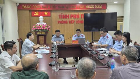 Phú Thọ: Đưa kết quả tiếp công dân, giải quyết khiếu nại, tố cáo vào đánh giá KPI cán bộ