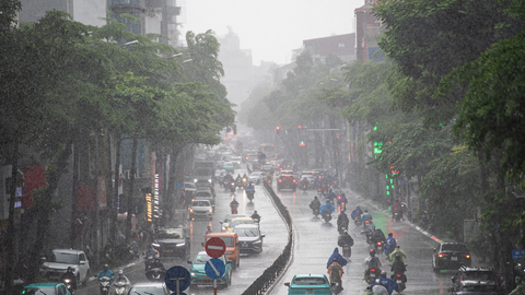 Thời tiết ngày 20/8: Nhiều khu vực trên cả nước có mưa lớn