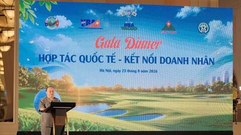 Gala Dinner giải Golf Doanh nhân Quốc tế HBA - VACOD 2026: Hợp tác quốc tế - Kết nối doanh nhân