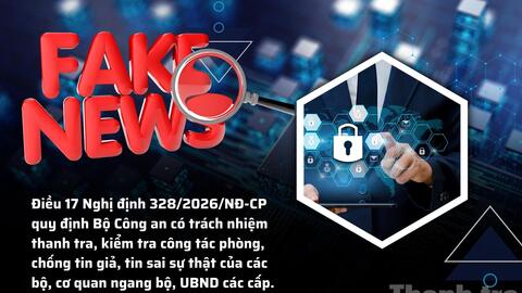 Nâng cao hiệu quả thanh tra, kiểm tra trong phòng, chống tin giả, tin sai sự thật