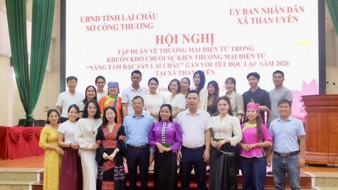 Lai Châu: Nâng kỹ năng số, mở thị trường cho đặc sản địa phương