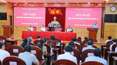 Thanh Hóa: Xác định cải thiện môi trường đầu tư, kinh doanh là nhiệm vụ chính trị trọng tâm