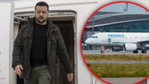 Máy bay chở ông Zelensky suýt va chạm với UAV khi cất cánh từ Moldova