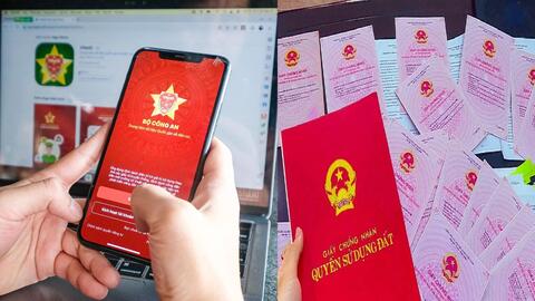 Sẽ cấp sổ đỏ điện tử và được tích hợp trên VNeID