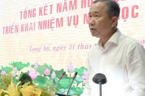 Ông Nguyễn Quang Thái giữ chức Giám đốc Sở GD&ĐT tỉnh Tây Ninh