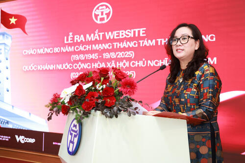 Hà Nội ra mắt nền tảng số 'A80 - Tự hào Việt Nam'