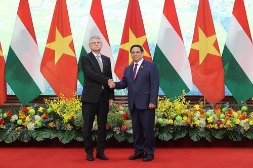 Thủ tướng Chính phủ tiếp Chủ tịch Quốc hội Hungary