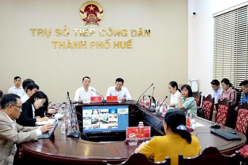 TP Huế: Tăng cường hiệu quả tiếp công dân, giải quyết khiếu nại, tố cáo