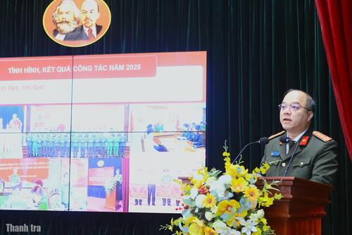 Thanh tra Bộ Công an: Luôn chủ động, linh hoạt, sáng tạo, quyết tâm trong tổ chức thực hiện các nhiệm vụ được giao