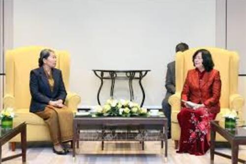 Củng cố, tăng cường mối quan hệ giữa hai cơ quan Mặt trận Việt Nam - Campuchia