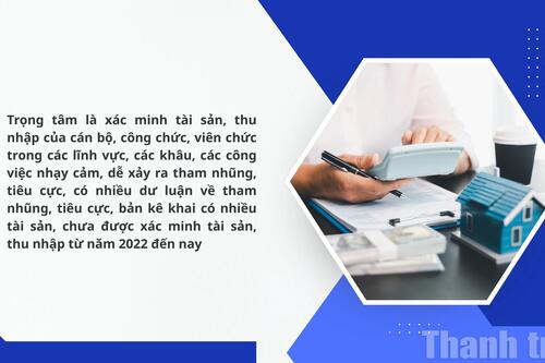 Định hướng xây dựng kế hoạch xác minh tài sản, thu nhập năm 2026