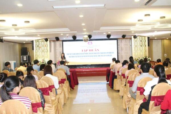 Tập huấn nâng cao hiệu quả vận hành chính quyền 2 cấp tại Nghệ An