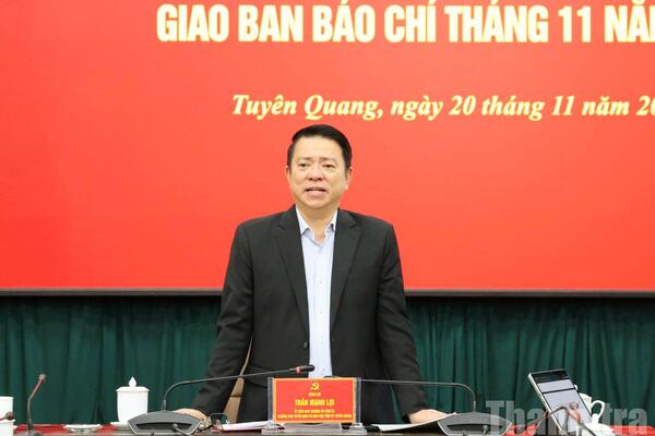 Tuyên Quang: Tập trung tuyên truyền công tác chuẩn bị bầu cử Đại biểu Quốc hội và HĐND các cấp