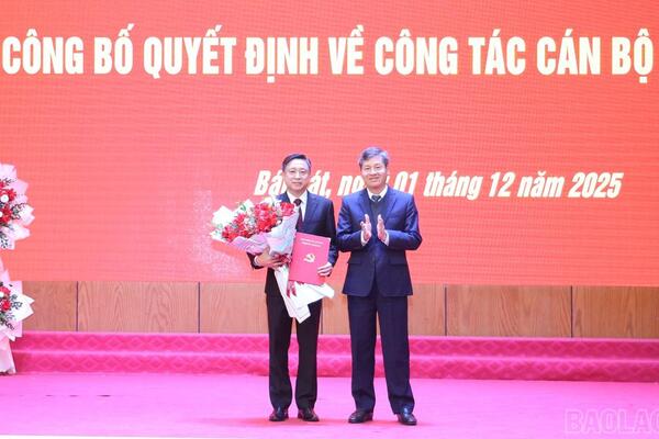 Lào Cai: Phó Chánh Thanh tra tỉnh Nguyễn Kiều Phương được điều động, giữ chức Bí thư Đảng ủy xã Bát Xát nhiệm kỳ 2025–2030