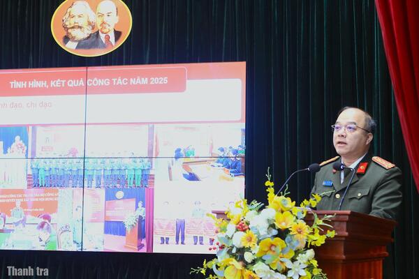 Thanh tra Bộ Công an: Luôn chủ động, linh hoạt, sáng tạo, quyết tâm trong tổ chức thực hiện các nhiệm vụ được giao