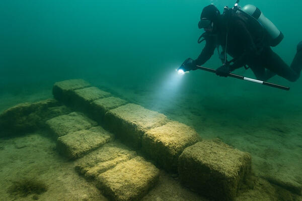 Chạy đua tìm bí mật thế giới cổ đại dưới biển Bắc