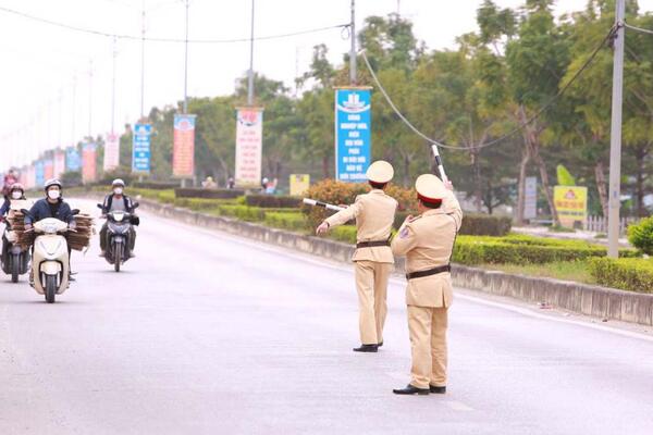 Công an Thanh Hoá: Bảo đảm trật tự, an toàn giao thông trong thời gian diễn ra Đại hội Đảng XIV