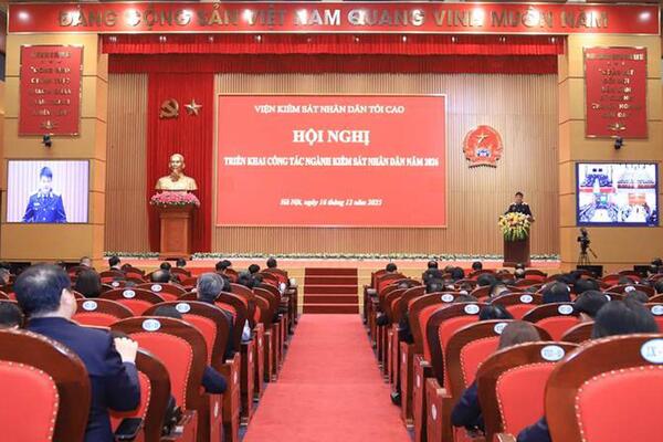 Ngành Kiểm sát nhân dân phát huy vai trò nòng cốt trong phòng, chống tham nhũng, lãng phí, tiêu cực