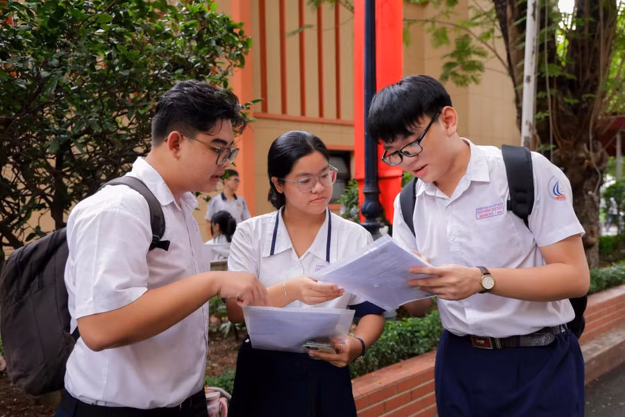Thí sinh dự thi đánh giá năng lực đợt 2 tại Trường Đại học Khoa học tự nhiên (Đại học Quốc gia TPHCM). 11.jpg