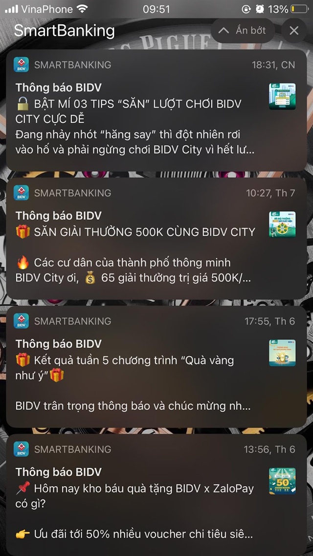 Hủy SMS banking sau khi tăng giá ảnh 3