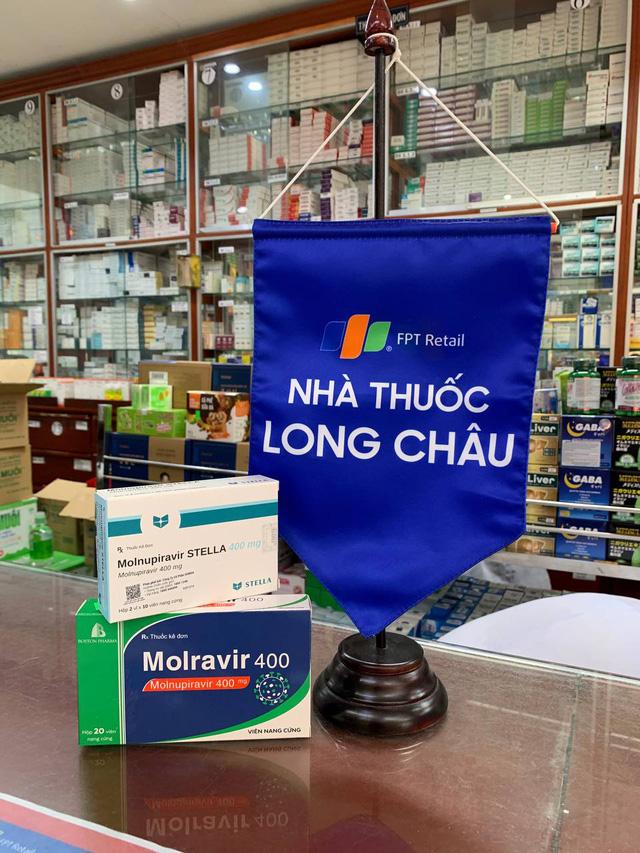 Chuỗi nhà thuốc FPT Long Châu trợ giá thuốc điều trị Covid-19 Molnupiravir chính hãng - Ảnh 1.