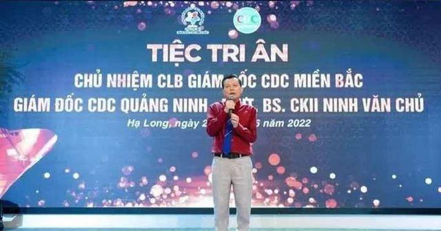 Cựu giám đốc CDC Quảng Ninh bị tạm dừng xét tặng danh hiệu Thầy thuốc Nhân dân  - Ảnh 1.